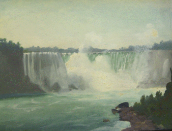 lbild von Wilhelm Ostwald: Die Niagaraflle